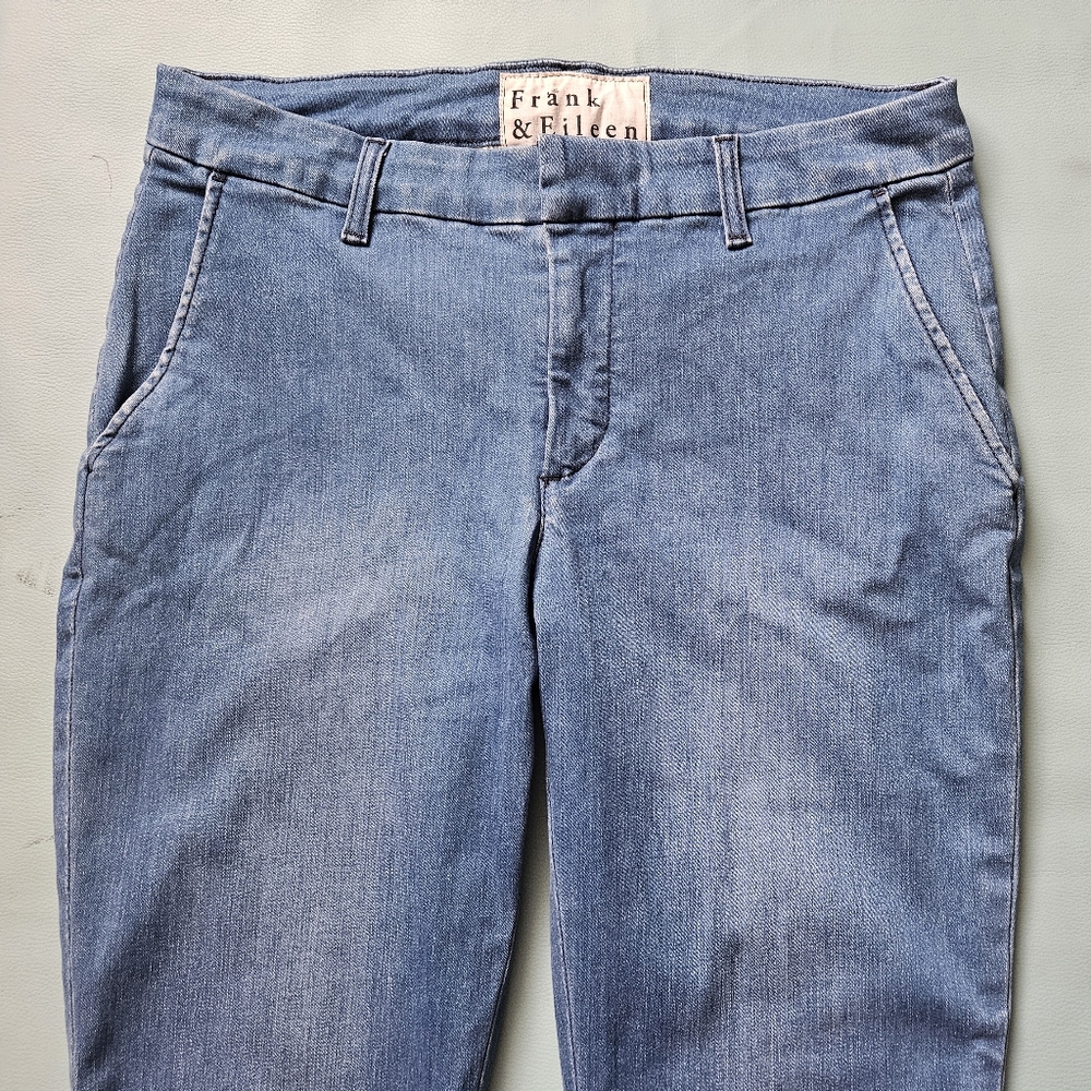 Frank & Eileen Wicklow Italian Chino in 1977 Denim Wash size 10 - Picture 7 of 11